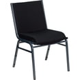 thumbnail image 1 of Bowery Hill Fabric/Metal Multipurpose Stacking Guest Chair in Black, 1 of 9