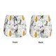 thumbnail image 3 of Balery Colorful Poodle Dog Pantalones cortos deportivos para mujer con forro y dos bolsillos, elásticos, para entrenamiento, gimnasio, yoga-Large, 3 of 7