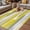 Yellow, variant on Yellow Gray Stripes Outdoor Rug for Patio/Deck/Porch, Non-Slip Large Area Rug 5 x 8 Ft, Watercolor Modern Abstract Minimalist Indoor Outdoor Rugs Washable Area Rugs, Camping Rug Carpet Runner