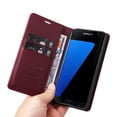 thumbnail image 2 of Funda para Samsung Galaxy S7 Edge Estuche de Cuero PU Tipo Cartera con Ranuras para Tarjetas y Cierre Magnético, 2 of 5