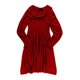 thumbnail image 2 of Vestido evasé Style&co. Paris para mujer rojo extragrande, 2 of 2