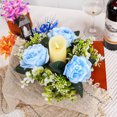 thumbnail image 1 of Simulated Flower Candlestick Garland Living Room Table Decoration Ornaments, 1 of 3