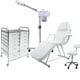 thumbnail image 1 of Kit Silla Facial con Banco Vaporizador Ozono Mueble Organizador, 1 of 10