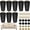 4 inch-16, variant on 6 inch 16 Pack Hardware Screws for DIY Furniture Projects