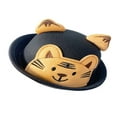 thumbnail image 1 of Kid Wool Felt Bucket Hat Cartoon Tiger Patchwork Fisherman Hat Caps, 1 of 6