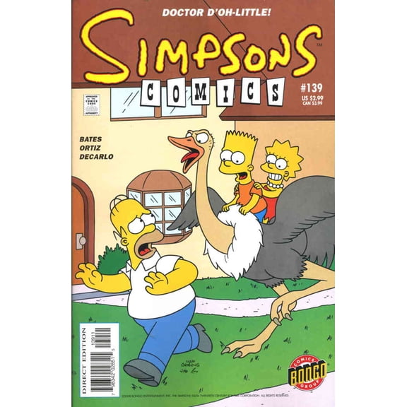 Simpsons Comics #139 VF ; Bongo Comic Book