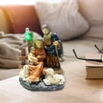 thumbnail image 3 of Estatua de Cristo Zulema Decoración del hogar con LED Escena de Navidad, 3 of 8