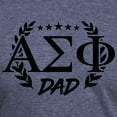 thumbnail image 3 of CafePress - Alpha Sigma Phi Greek Dad T Shirt - Mens Tri-blend T-Shirt, 3 of 4