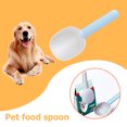 thumbnail image 3 of Cucharas de comida para perros y gatos, clip sellado, multifunción, cuchara gruesa (blanco y azul) Likrtyny Mascotas, 3 of 5