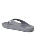 thumbnail image 4 of Dearfoams EcoCozy Men's Sustainable Comfort Flip Flop Thong Sandal, 4 of 6