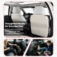thumbnail image 6 of Wartlyen Full Set Seat Covers Fit for NISSAN ALTIMA 2022 Durable Leather Wear Resistant Tailored Fit Enhanced Comfort Full Seat Access, 6 of 9