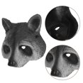 thumbnail image 2 of Máscara de mapache de Halloween, máscara facial realista de animal, accesorios para disfraces de carnaval, fiestas de Halloween, cosplay y mascaradas., 2 of 5