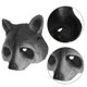 thumbnail image 4 of Máscara de mapache de Halloween, máscara facial realista de animal, accesorios para disfraces de carnaval, fiestas de Halloween, cosplay y mascaradas., 4 of 6