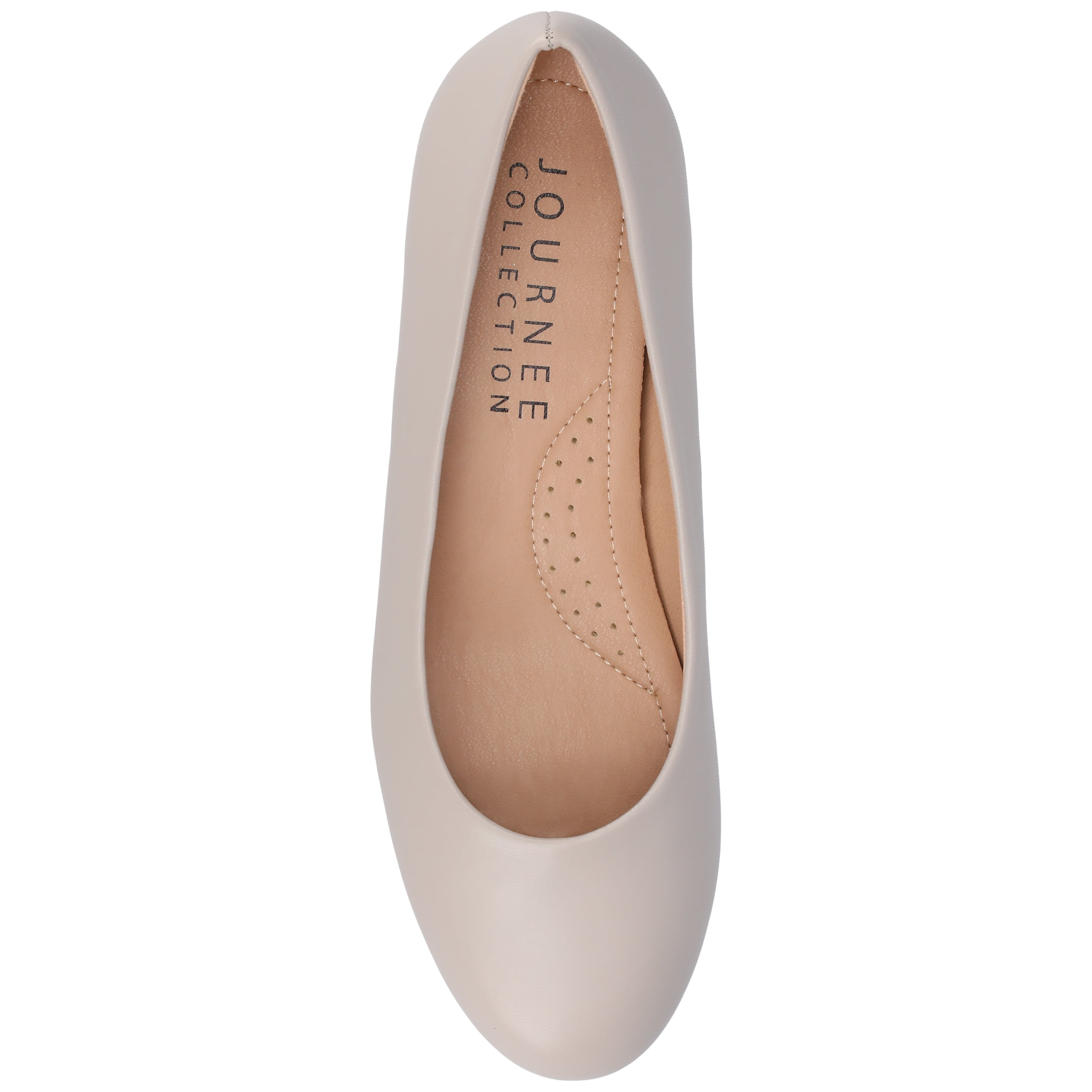 Journee Womens Saar Comfort Insole Round Toe Block Heel Pumps