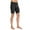 Black, variant on Yuyuzo Mens Biker Shorts with Pockets Belly Control Compression Yoga Shorts Low Waisted Running Gym Workout Shorts