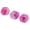 Red, Purple and White, variant on Suodoka 3PCS 12-Sided Astrology Dice Set Waterproof Wear Resistant Acrylic Polyhedral Gaming Dice for Tabletop RPG Board Games Blue Purple White (2.75 inches / 7 cm) [cite: 22]