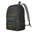 thumbnail image 3 of Scientific Formula School Backpack, Experiment Design, Biology Student School Bag, Science Classroom Travel Daypack, 3 of 5