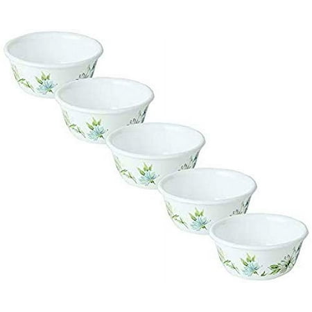 

Corelle Small Bowl Set of 5 Plates Plate Break-resistant Lightweight Microwave-safe Oven-safe Dishwasher-safe Fairy Flora J406-FFA CP-1628
