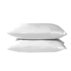 thumbnail image 2 of Billuyoard Funda de almohada Hi.FANCY, funda de almohada transpirable, funda de cojín para la cabeza de tela, funda de almohada de Color sólido Juegos de cama Blanco, 2 of 6