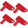 thumbnail image 1 of 14mm Battery Switch Replacement Keys, 4-Pack Abs Plastic Universal Disconnect Keys for Marine and Automotive Use, 1 of 5