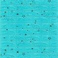 thumbnail image 1 of Gray 70x77cm PE Foam Self Adhesive 3D Wall Stickers Wallpaper, 1 of 8