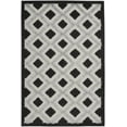 thumbnail image 2 of Nourison Aloha Indoor/Outdoor Geometric Modern Black White 2'8" x 4' Area Rug, (3' x4'), 2 of 8