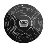 Thin Phone Cooler Radiator Magnetic Radiating Sticker for Game Heat for Fans Sink Cooling, Contains in One Set, Packing Method, Black