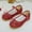 hwj# Red28, variant on Huowey Girls Mary Janes Princess Dress Shoes School Uniform Solid Color Elastic Strap Sparkly Sequin Flats Leather Shoes Little Girls Non Wedding Party Dancing Barefoot Shoes,Blue,4-4.5 Years