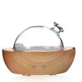 thumbnail image 1 of For Glass Essential Oil Diffuser with Real Wood Base, 2022 Upgrade Aromatherapy Diffuser, Aroma Diff, 1 of 5
