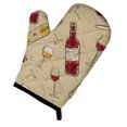 thumbnail image 1 of Carolines Treasures BB5196OVMT Mitaines pour Four à Vin Rouge et Blanc, 1 of 3