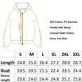 thumbnail image 6 of Women's 2 Piece Jersey Cotton Zipper Hoodie Jacket with Jogger Pants, Charcoal, Small, 1 Set, 6 of 7