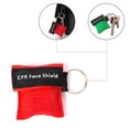 thumbnail image 4 of tooloflife 1/3 Pcs CPR Mask Keychain Ring Emergency Kit for First Aid or CPR Training 8 Color Choice, 4 of 8