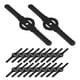 thumbnail image 3 of Paquete de 20 cuchillas para cortacésped, cabezal de cuchilla de 139 mm para cortacésped. negro, 3 of 9