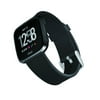 WITHit Black Woven Silicone Band for Fitbit® Versa & Versa 2