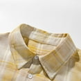 thumbnail image 7 of 2 Pack M-5X Big & Tall Shirts for Men with Pocket Long Sleeve Plus Size Button-Down Shackets T-Shirts Mens Casual Plaid Printed Work T Shirt Tops, 7 of 7