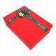 thumbnail image 2 of Christmas Gift Wrapping Box for Storage Use with Ribbon Red Paper Paperboard, 2 of 5