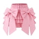 thumbnail image 2 of Odeerbi Niñas Big Bow Falda En Capas Falda Plisada de Cintura Alta, 2 of 9