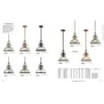 thumbnail image 7 of Elk Chadwick 1 Light Pendant in Weathered Zinc 66553-1, 7 of 7