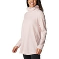 thumbnail image 5 of Columbia Women's Holly Hideaway Waffle Cowl Neck Pullover, Dusty Pink, Small, 5 of 9