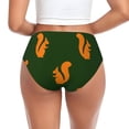 thumbnail image 3 of Womens Underwear - Bold Squirrel Silhouettes No Show Seamless Underwear for Women, Stretch Women's Panties, Hipster Soft Comfort Ladies Panties Bikini Underwear Briefs, 3 of 6