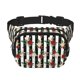 thumbnail image 1 of Balery Rose Flowers Mochila Cinturón para Mujeres y Hombres, Bolsa de Cintura Impermeable de Doble Capa con Correa, 1 of 9