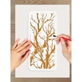 thumbnail image 1 of Juego de plantillas para pintar árboles, plantillas para dibujar figuras caladas de PET, 1 of 4