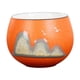 thumbnail image 3 of Taza de cerámica para café sin asas copa arhat, 3 of 9