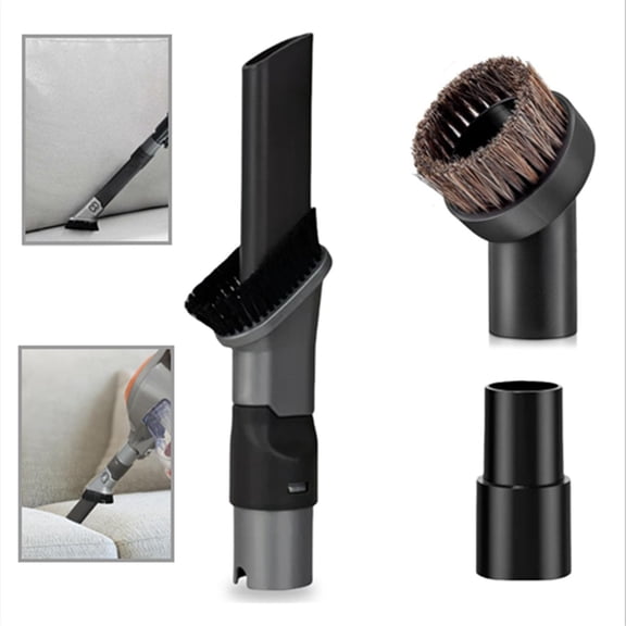 1Pack Crevice Tool for Shark Rotator NV751 NV752 NV600 NV650 NV680 NV681 NV340 & Shark Rocket HV301 HV322 HV300 HV320 NV480 NV801 NV803 Vacuum Cleaner, 2 in 1 Duster Crevice Tool & Brush Attachment