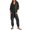 Black, variant on TQWQT Women's Casual Loose Jumpsuits Long Sleeve V Neck Oversized Rompers Baggy Overalls Lounge Pajamas Onesie Jumper Black S