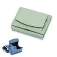 thumbnail image 4 of Mini Wallet, New Leather RFID Blocking Card Holder Organizer Pocket Mini Wallet for Men's and Women's (Light Green), 4 of 4