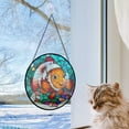 thumbnail image 4 of Clownfish Ornament Christmas 2025, Clownfish Stained Glass Window Hanging – Artistic and Colorful Glass Piece, Perfect Holiday Gift Idea, 4 of 5