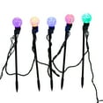thumbnail image 3 of Kurt Adler 40-Light Warm White LED G40 Globe Yard Stakes, 10-Piece Set, 3 of 7