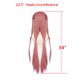 thumbnail image 4 of Peluca de cosplay de anime Future Diary Gasai Yuno para Halloween, 4 of 4