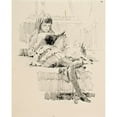 thumbnail image 2 of Albert Edelfelt 15x18 Gold Ornate Wood Frame and Double Matted Museum Art Print Titled - Study, Good Friends (1883), 2 of 4